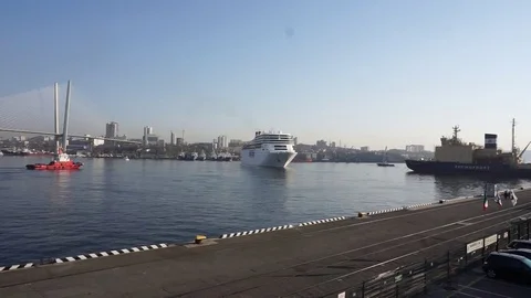 Cruise ship Vídeo Stock 81527556