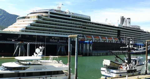 Cruise Ship Stock Footage 93534484