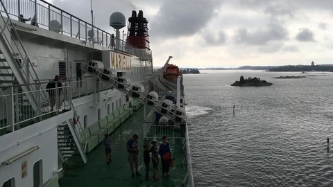 Cruise ship Stock Footage 115418761