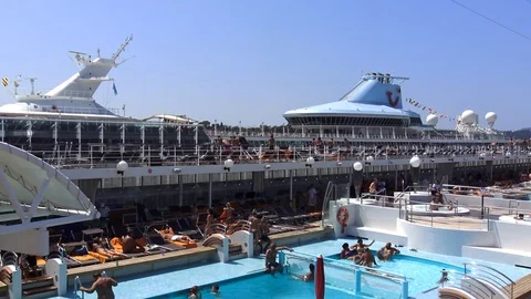 Cruise ship 動画素材 123242849