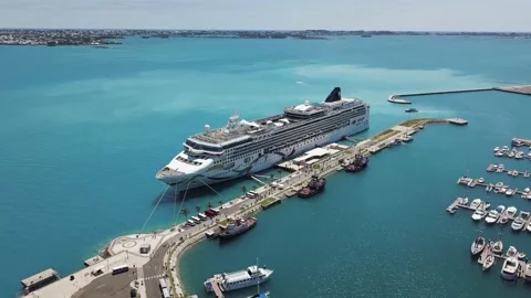 Cruise ship Stock Footage 210459235