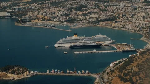 Cruise ship Stock Footage 219615104