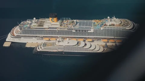 Cruise ship Stock Footage 219615221