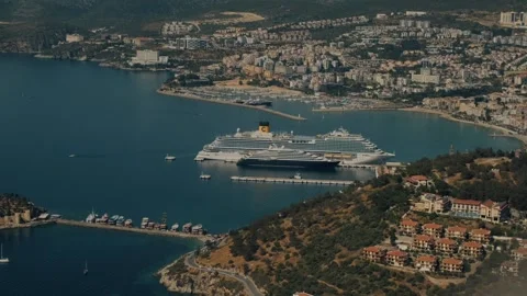 Cruise ship Stock Footage 219615268