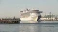 Cruise Ship Golden Princess Leaves Port HD Footage