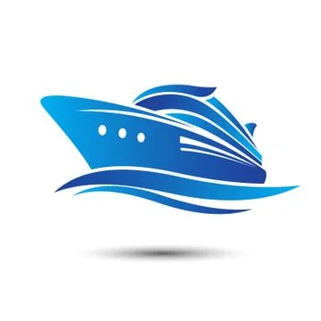 Cruise Ship Stock Illustration