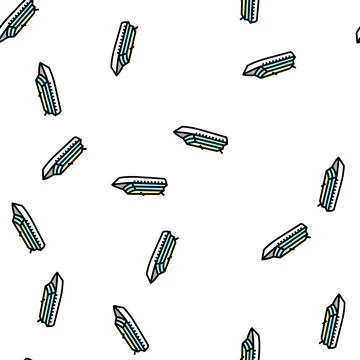 Cruise ship liner transport vector seamless pattern 스톡 일러스트