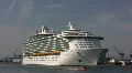 Cruise Ship Mariner of the Seas - Port of Los Angeles HD Footage