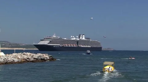 Cruise Ship in Mexico Video stock 50361035
