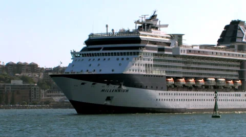 Cruise Ship Millenium 1 Video stock 29006156