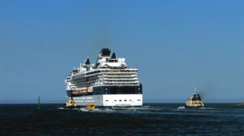 Cruise Ship Millenium 5 Video stock 29648572
