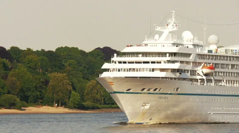 Cruise ship MS Amadea Stock Footage 39593456