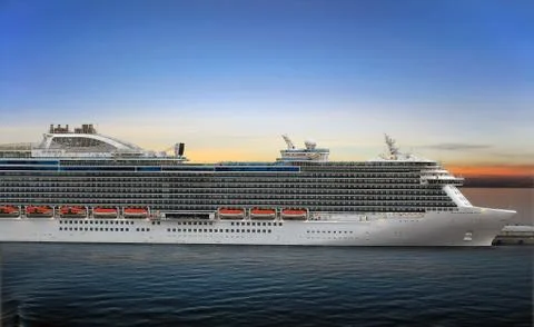 Cruise ship Stock Photos