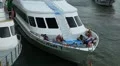 Cruise Ship in Phuket Island, Amazing Thailand, Leaving from Harbor, Port HD Footage