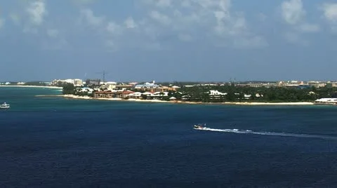 Cruise ship in Port Stock Footage 12416534
