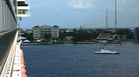 Cruise ship vacation Stock Footage 12410726