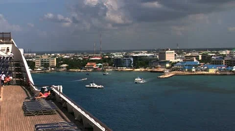 Cruise ship vacation Stock Footage 12411507