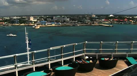 Cruise ship vacation Stock Footage 12412614