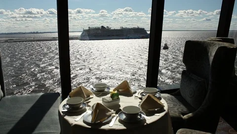 Cruise ship, views Видео 94363537