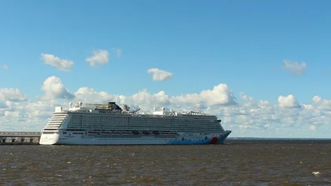Cruise ship, views Video stock 94363542