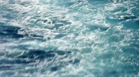 Cruise ship wake - trail in the ocean Stock Footage 20482016