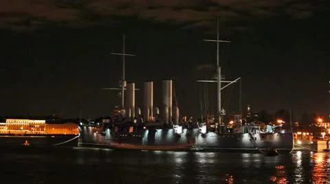 The Cruiser Aurora Video stock 10895650