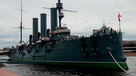Cruiser Aurora Stock Footage 75937021