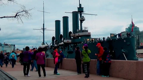 Cruiser Aurora Video stock 75941133