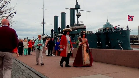 Cruiser Aurora Video stock 75941190