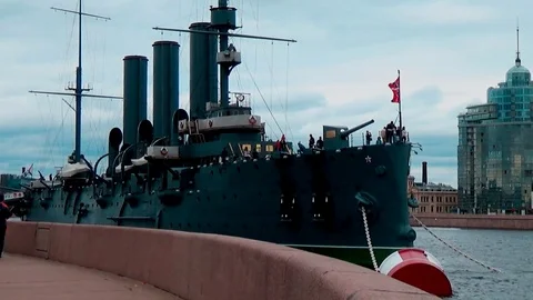 Cruiser Aurora Video stock 75941232