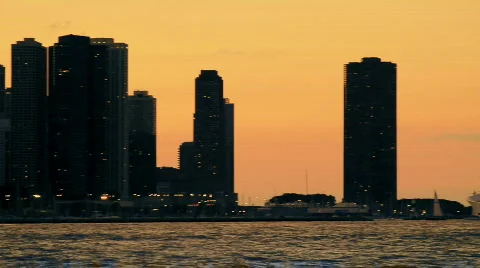 Cruiser Turning Stock Footage 744359