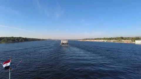 Cruising on the Nile Video stock 218125322