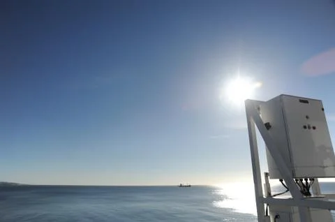 Cruising the Ocean Fotos Stock