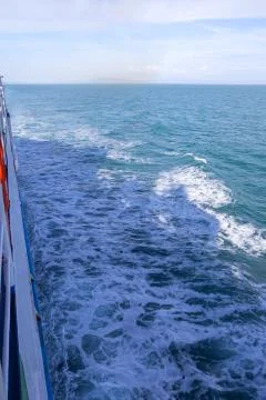 Cruising on a ship Stock Photos