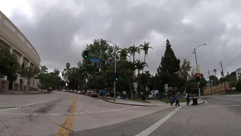 Cruising The Streets Stock Footage 123947262