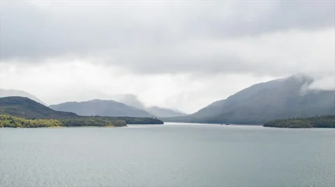 Cruising Through the Strait of Magellan Stock Footage 61013298