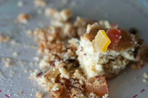 Crumble cake Stock Photos