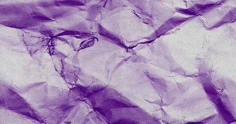 Crumbled paper texture stop motion animation. Seamless looped stop motion. Vídeos de archivo 252532074