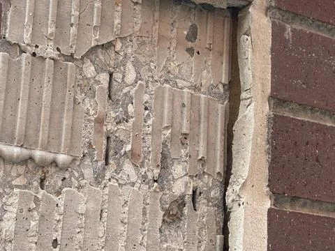 Crumbling Bricks Stock Photos