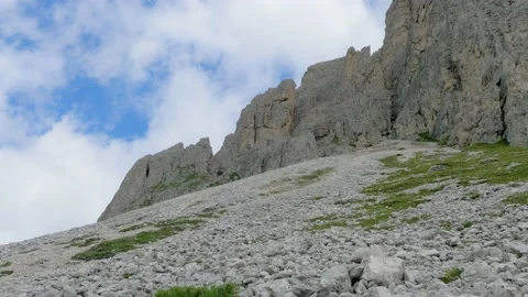 Crumbling Dolomite rock from a bottom perspective Stock Footage 171622642