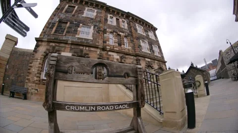 Crumlin Road Jail Vídeos de archivo 65049892
