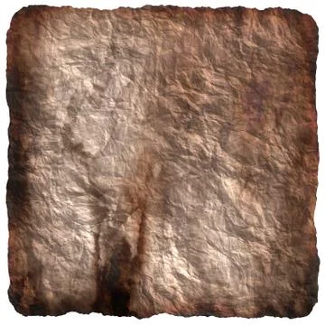 Crumple aged paper background Stock Illustration