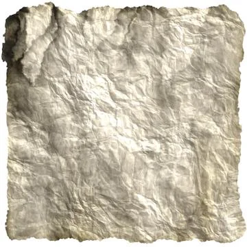 Crumple aged paper background Illustrazione stock