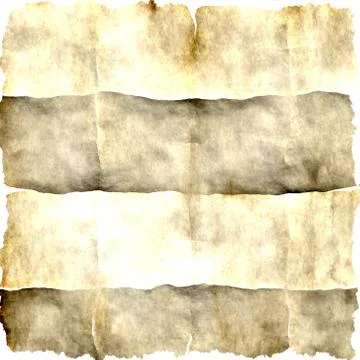 Crumple aged paper background Stock Illustration