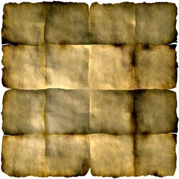 Crumple aged paper background Stock Illustration