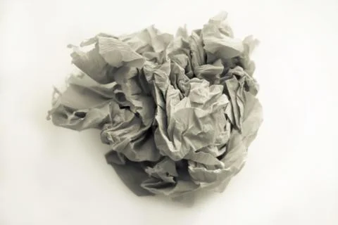 Crumpled abstract paper  Stock Photos
