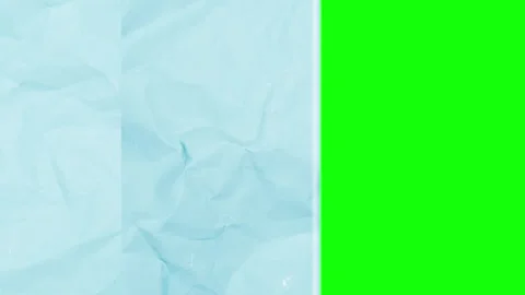 Crumpled Animated Isolated Green Screen Stock Video Stock Footage 346201632