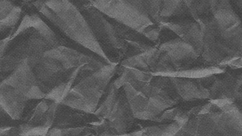 Crumpled black paper texture animation overlay for creative projects Stock-Footage 342905815