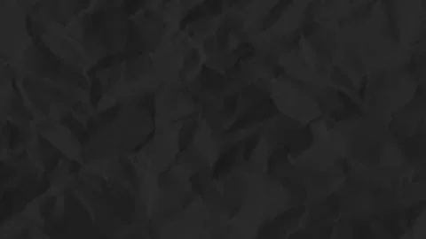 Crumpled Black  Paper Texture Pattern Stop Motion Animation Background Video Stock Footage 313155202