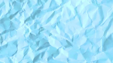 Crumpled blue paper background texture. Abstract light blue crumpled paper Stock Footage 334311139